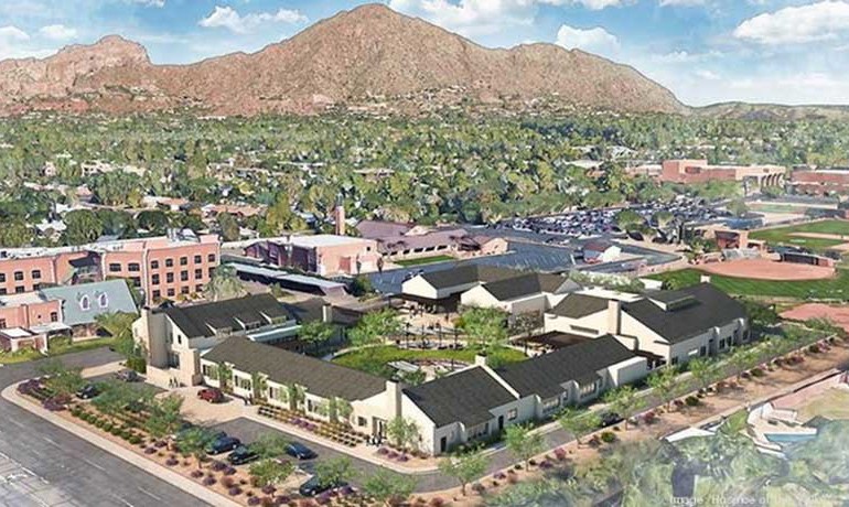 Artist rendering of Hospice of the Valley Dementia Care and Education Campus