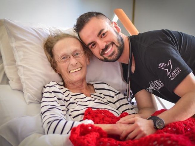 Debra Jelinek and Joel Soto