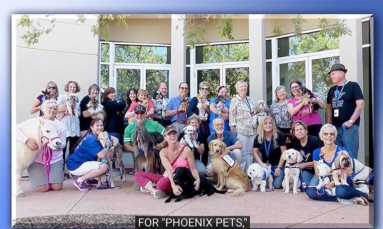 Hospice of the Valley's Pet Therapist team