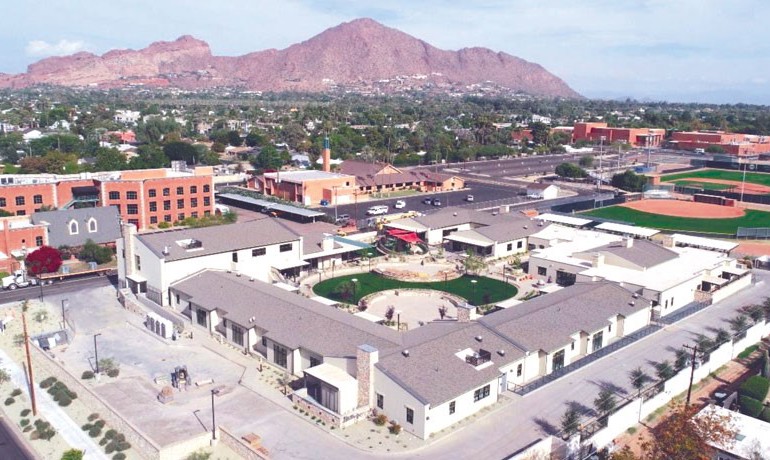  Dementia Care and Education Campus aerial view