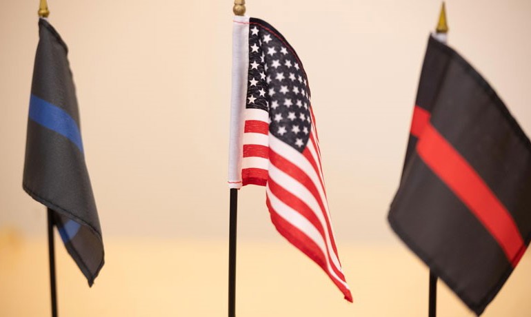 First Responder flags